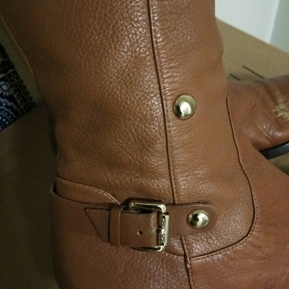 Michael Kors Tall Leather Boots - Picture 6 of 10